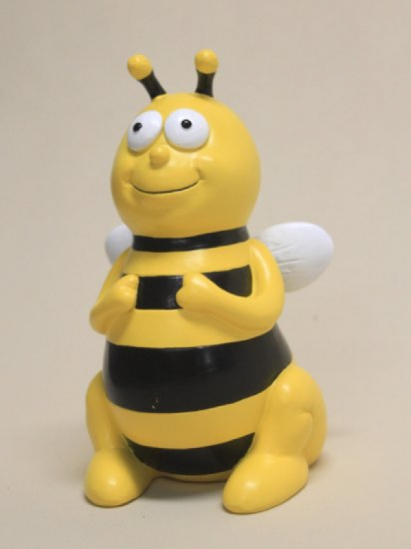 Biene sitzend, H 16 cm